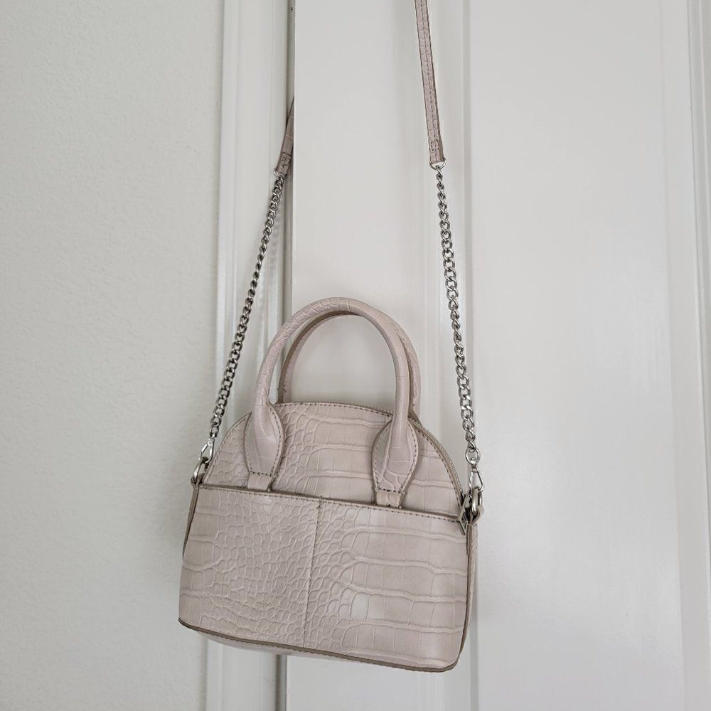 Zara Crocodile Print Crossbody